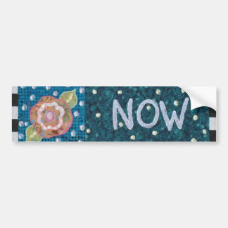 Now Bumper Sticker