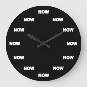 Now Clock (Black)