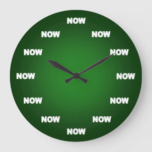 Now Clock (Green)