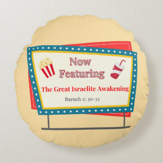 Now Featuring This Great Hebrew Israelite Awakenin Round Cushion