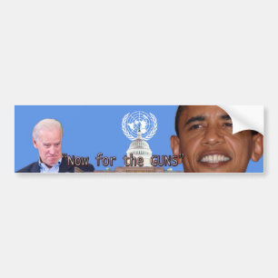 Now for the Guns Bumper Sticker