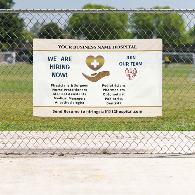 Now Hiring Help Wanted Employees Personalise   Banner (Insitu)