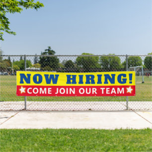 Now hiring help wanted join our team employment ba banner