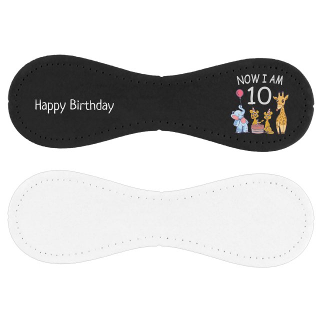 Now I am 10 years old 10th Birthday at the Zoo Softball (Panels)