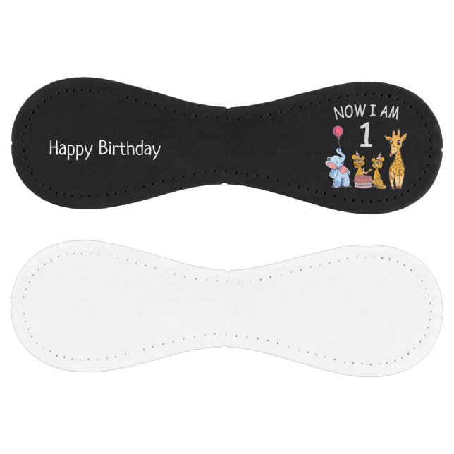 Now I am 1 year old 1st Birthday at the Zoo Baby B Softball (Panels)