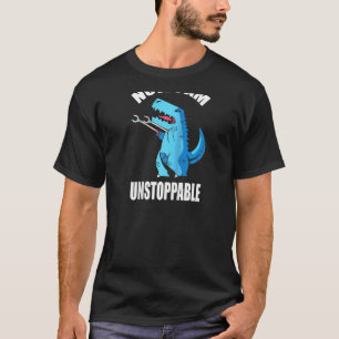 Now I Am Unstoppable Dinosaur Grabber Claws Ragl T-Shirt