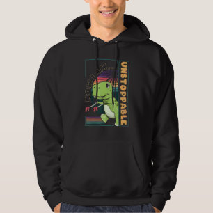 Now I Am Unstoppable Rex Dinosaur Rex Cute Vintag Hoodie