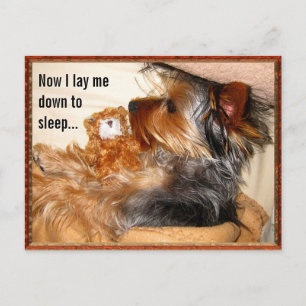 Now I lay me down to sleep Customisable Postcard