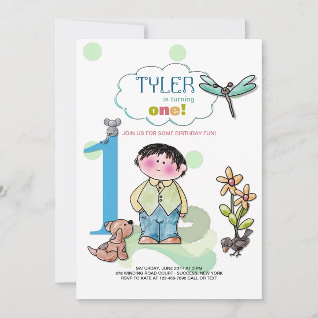 Now I'm One Invitation (Front)