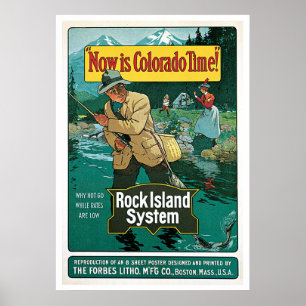 Now is Colorado Time Vintage Poster