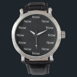 Now is Zen™ - Mindfulness Taoist Buddhist Watch<br><div class="desc">The Now is Zen™ Watch - for those who practice Mindful Meditation,  study Zen Buddhism,  Taoism or other Eastern philosophy.</div>