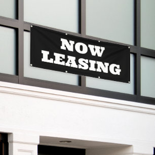 Now Leasing Banner