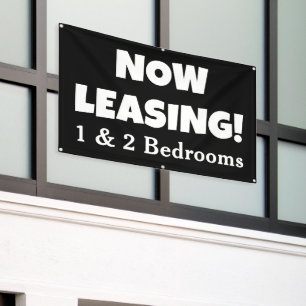 Now Leasing Custom Banner