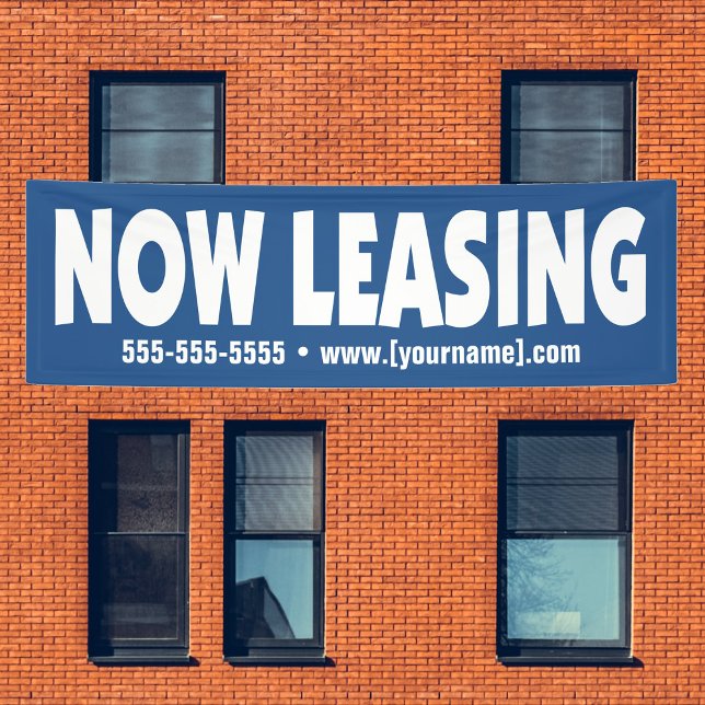 Now Leasing Sign Banner (Creator Uploaded)