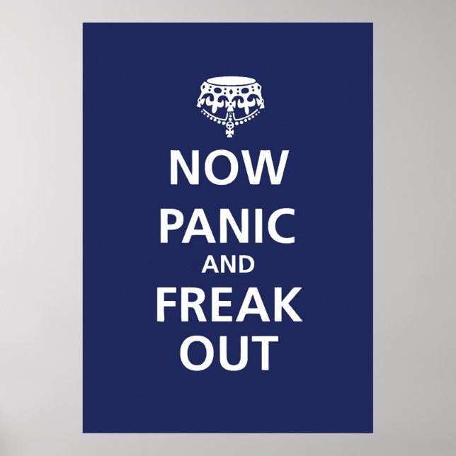 Now Panic Poster (Front)