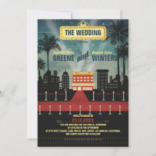 Now Playing Invitation