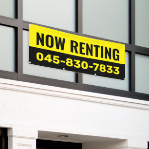 "Now Renting" Custom Banner