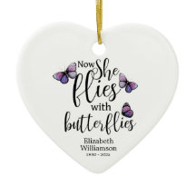 Now She Flies With Butterflies Memorial