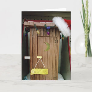 NOW THAT I "HAVE YOUR ATTENTION" MERRY CHRISTMAS HOLIDAY CARD