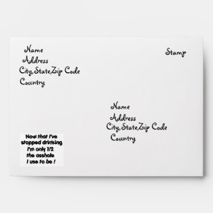 Now that I've stopped drinking-envelope Envelope