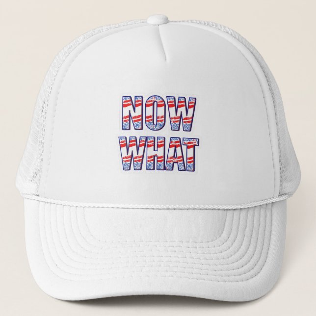 Now what trucker hat (Front)