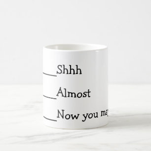 Now you may speak funny meme coffee mug