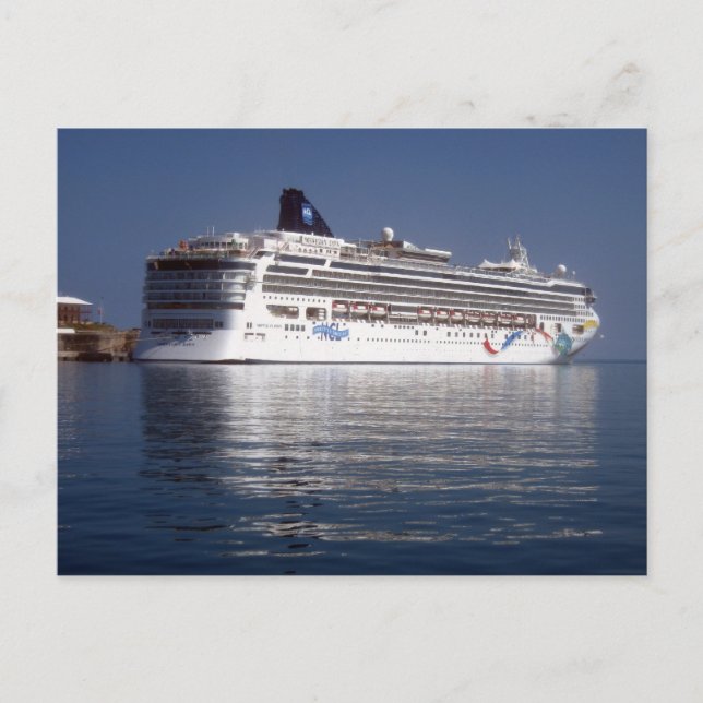 Nowegian Dawn Postcard (Front)