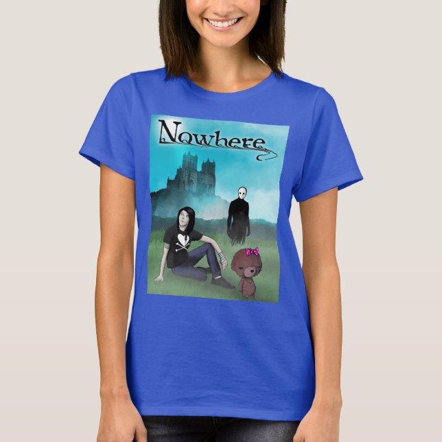 Nowhere classic design woman's t-shirt (Front)