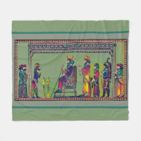 Nowruz celebration Sherpa Blanket