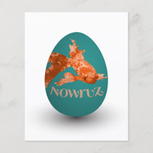 nowruz goldfish painted egg