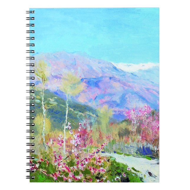 Nowruz Mubarak. Persian New Year Fine Art Gift  Notebook (Front)
