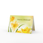 Nowruz Mubarak. Spring Daffodils Persian New Year 