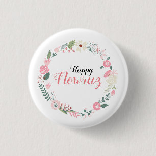 Nowruz Persian Happy Newyear 3 Cm Round Badge