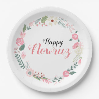 Nowruz Persian Happy Newyear (Norooz) Paper Plate