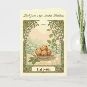 Nowruz Senjed Fruit of Connection Card