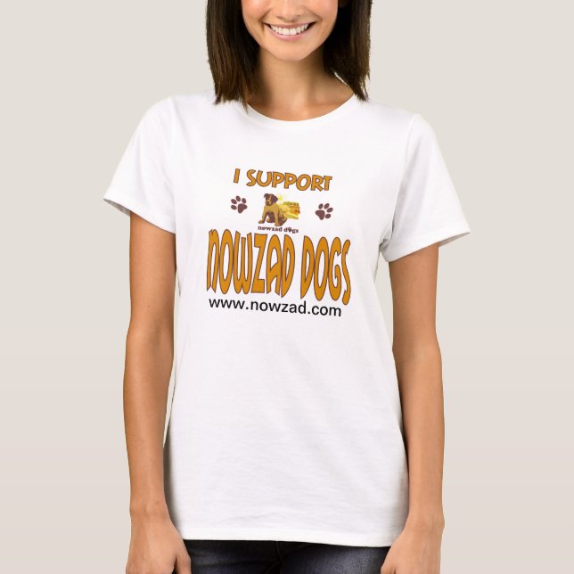 Nowzad Support Ladies T-Shirt (Front)
