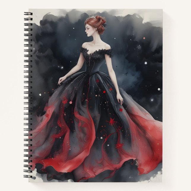 Nox, the Midnight Queen Notebook (Front)