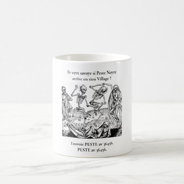 Noyre plague coffee mug (Center)