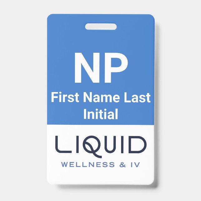 NP 1099 Badge - Updated ID Badge (Front)