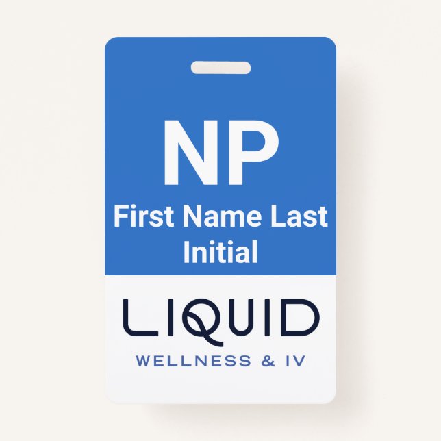 NP 1099 Badge - Updated ID Badge (Front)