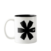 NP Asterisk 11 oz Two-Tone Mug