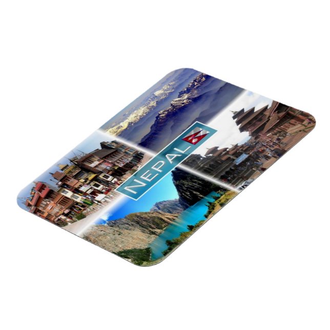 NP Nepal - Boudha Stupa - Magnet (Left Side)