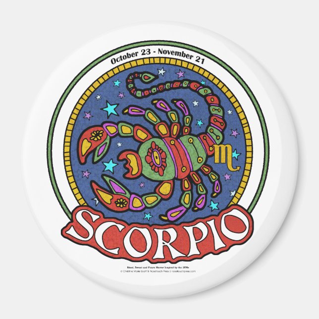 NP Scorpio Large Magnet (Front)