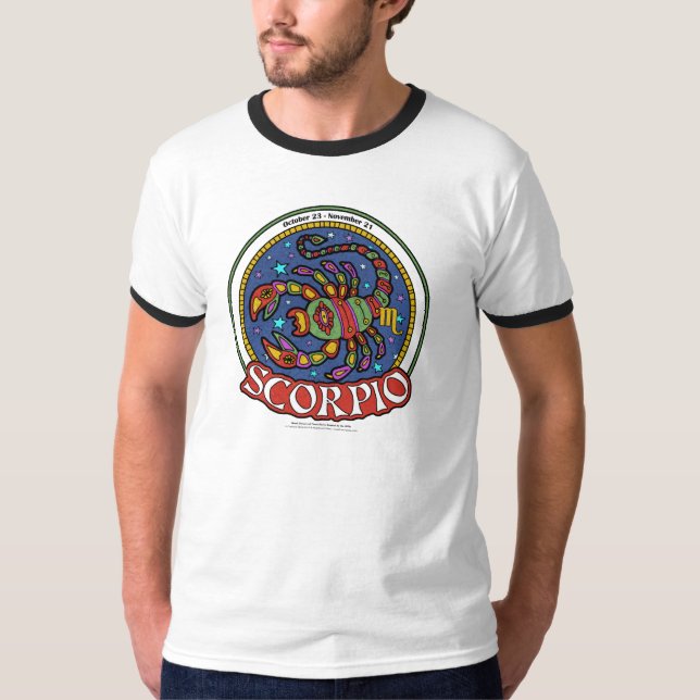 NP Scorpio Men's Basic Ringer T-Shirt (Front)
