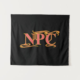 NPC Do Not Maim Rob or Kill Funny RPG Tapestry