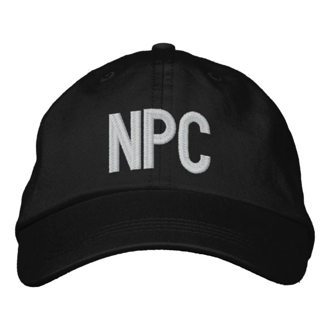 NPC EMBROIDERED HAT (Front)