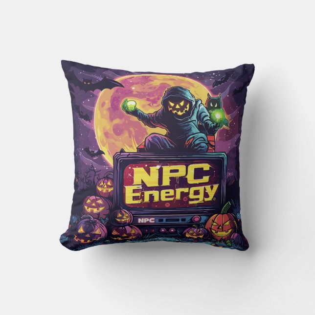 NPC energy  | ExDesigner | Halloween Cushion (Front)