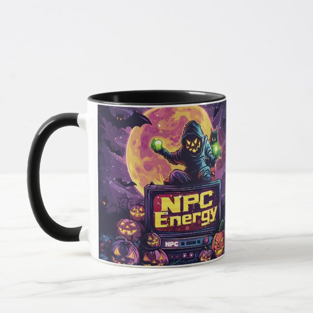 NPC energy  | ExDesigner | Halloween Mug (Left)