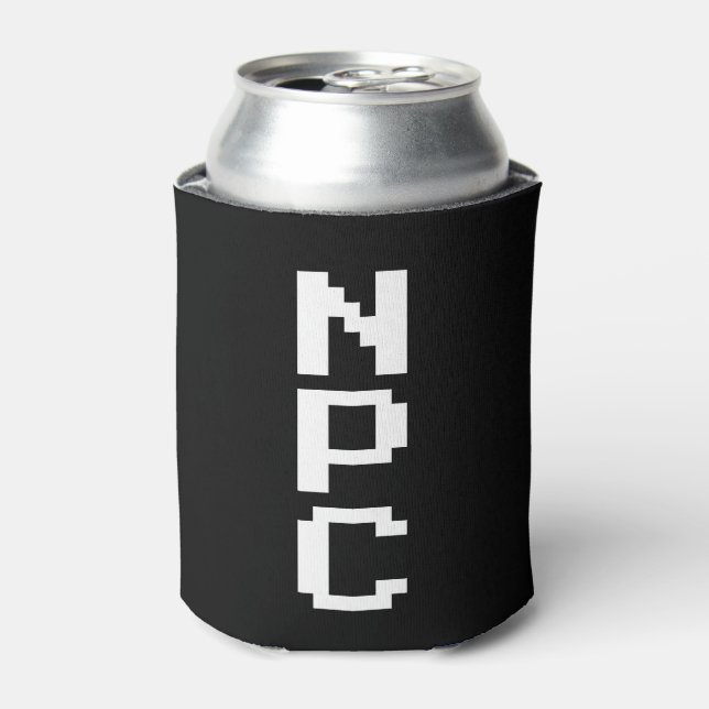 NPC - Non Playable Character Can Cooler (Can Front)