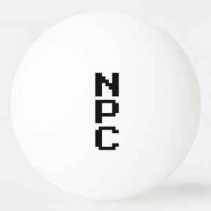 NPC - Non Playable Character Ping Pong Ball